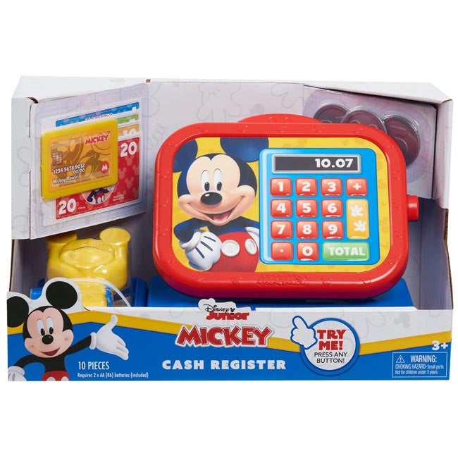 JUST PLAY MICKEY MOUSE FUNHOUSE CASH REGISTER