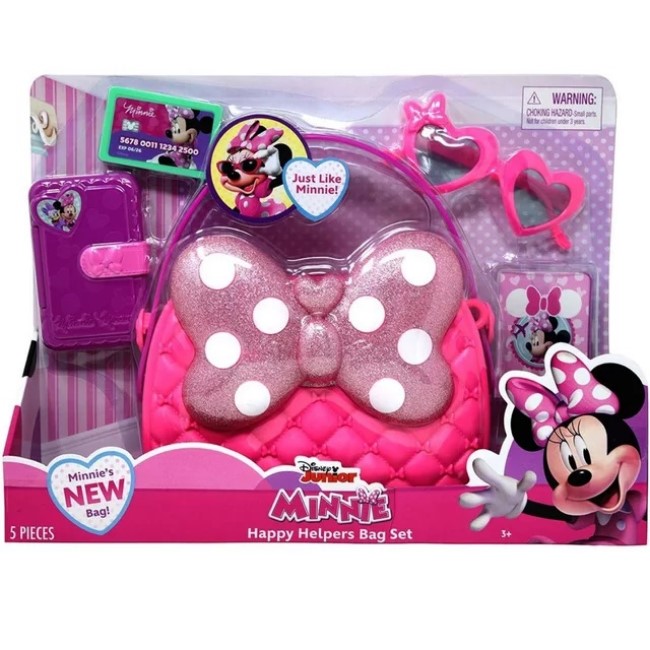 DISNEY JUNIOR MINNIE HAPPY HELPERS BAG SET