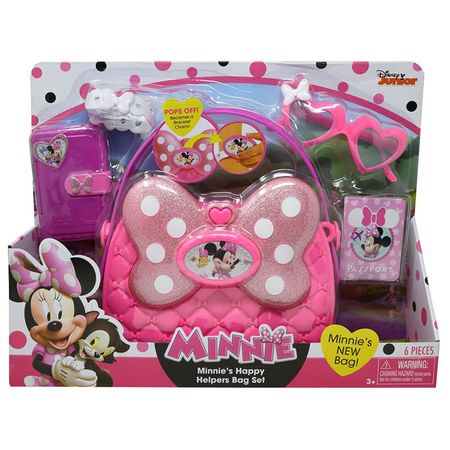 DISNEY JUNIOR MINNIE HAPPY HELPERS BAG SET