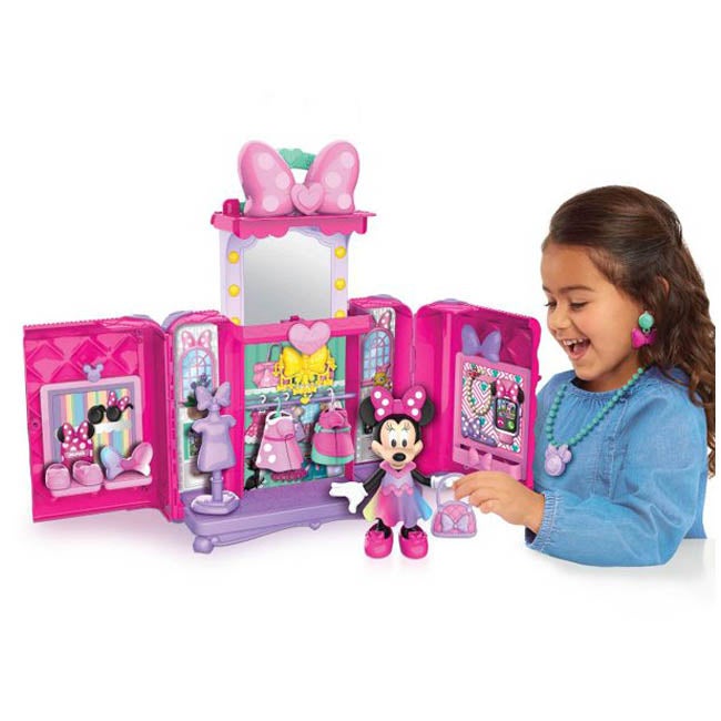 MINNIE MOUSE SWEET REVEAL GLAM N GLOW PLAYSET