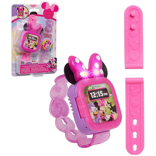 JUST PLAY MINNIE MOUSE PLAY SMART WATCH PINK
