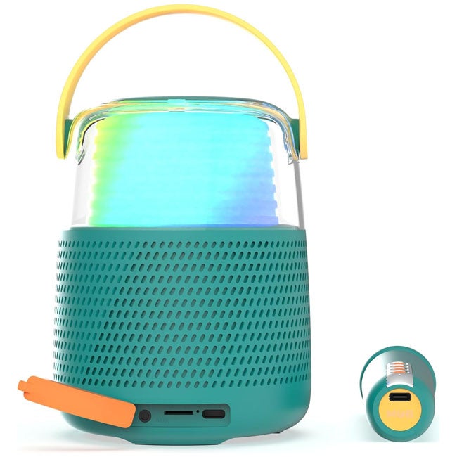 MOB ENCEINTE KARAOKE SPEAKER WITH MICROPHONE KS-80 BLUE