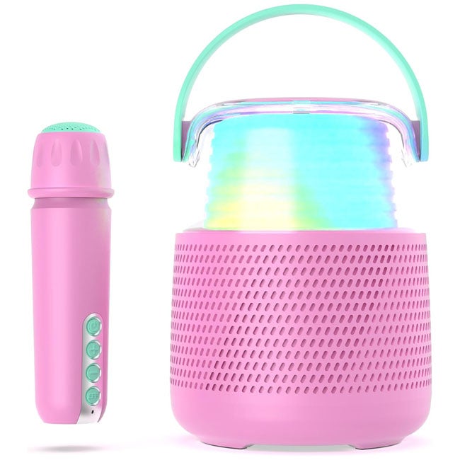MOB ENCEINTE KARAOKE SPEAKER W/ MICROPHONE KS-80 ROSE