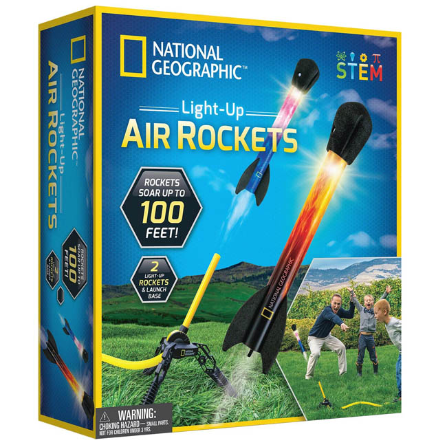 NATIONAL GEOGRAPHIC LIGHT-UP AIR ROCKETS