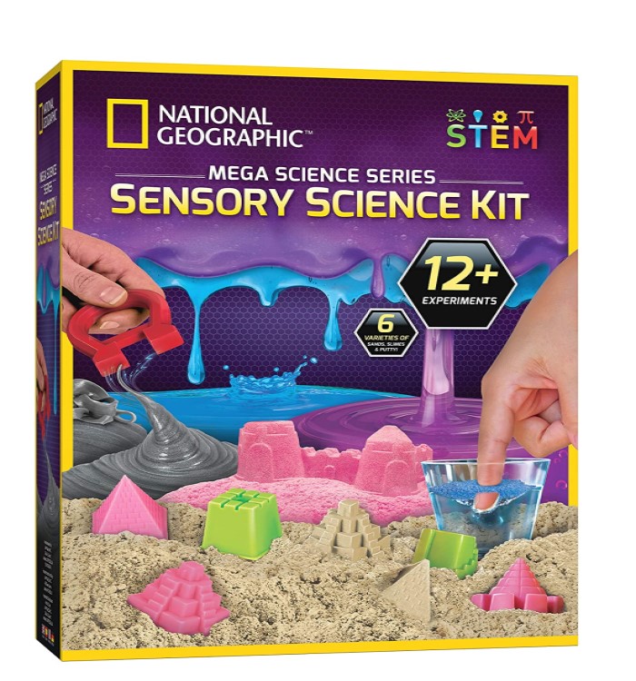 NATIONAL GEOGRAPHIC MEGA SCIENCE: SENSORY SCIENCE KIT