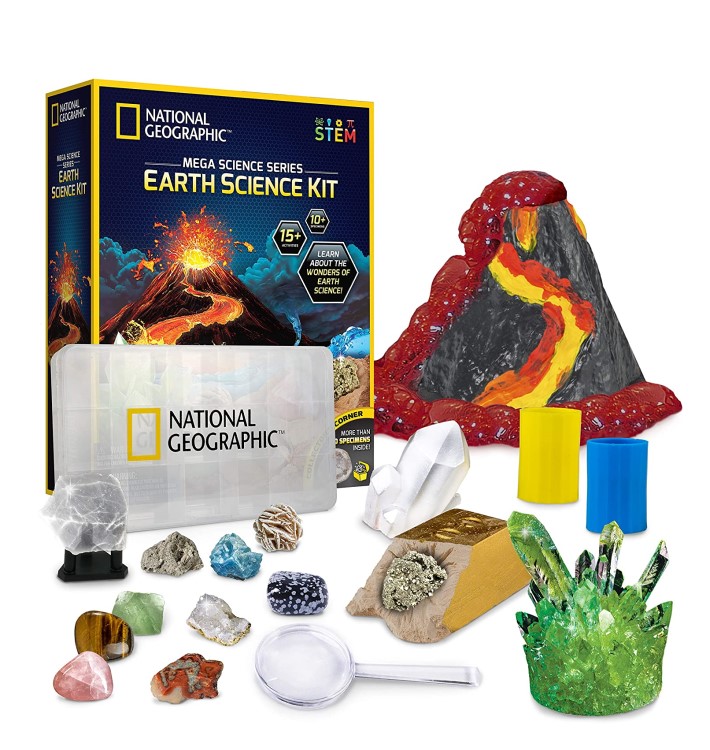 NATIONAL GEOGRAPHIC MEGA SCIENCE - EARTH SCIENCE KIT