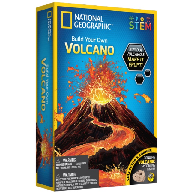 NATIONAL GEOGRAPHIC BUILD YOUR OWN VOLCANO