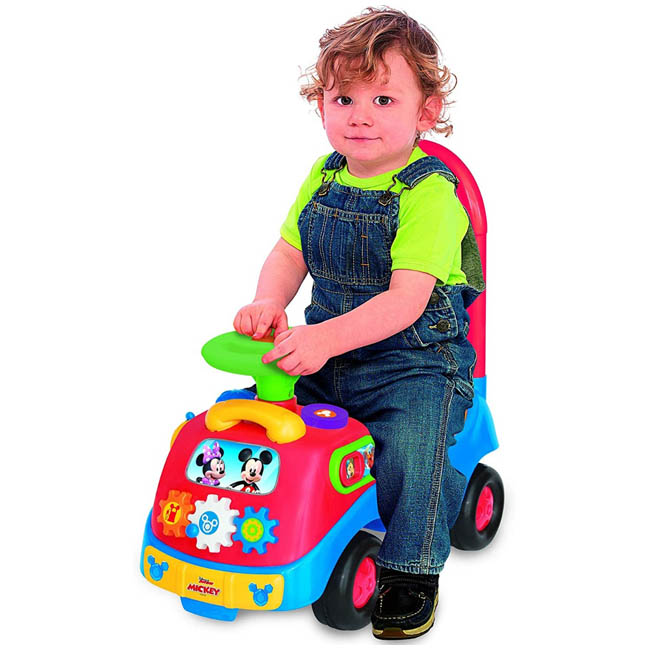 KIDDIELAND MICKEY N' FRIENDS MUSICAL GEARS ACTIVITY RIDE ON