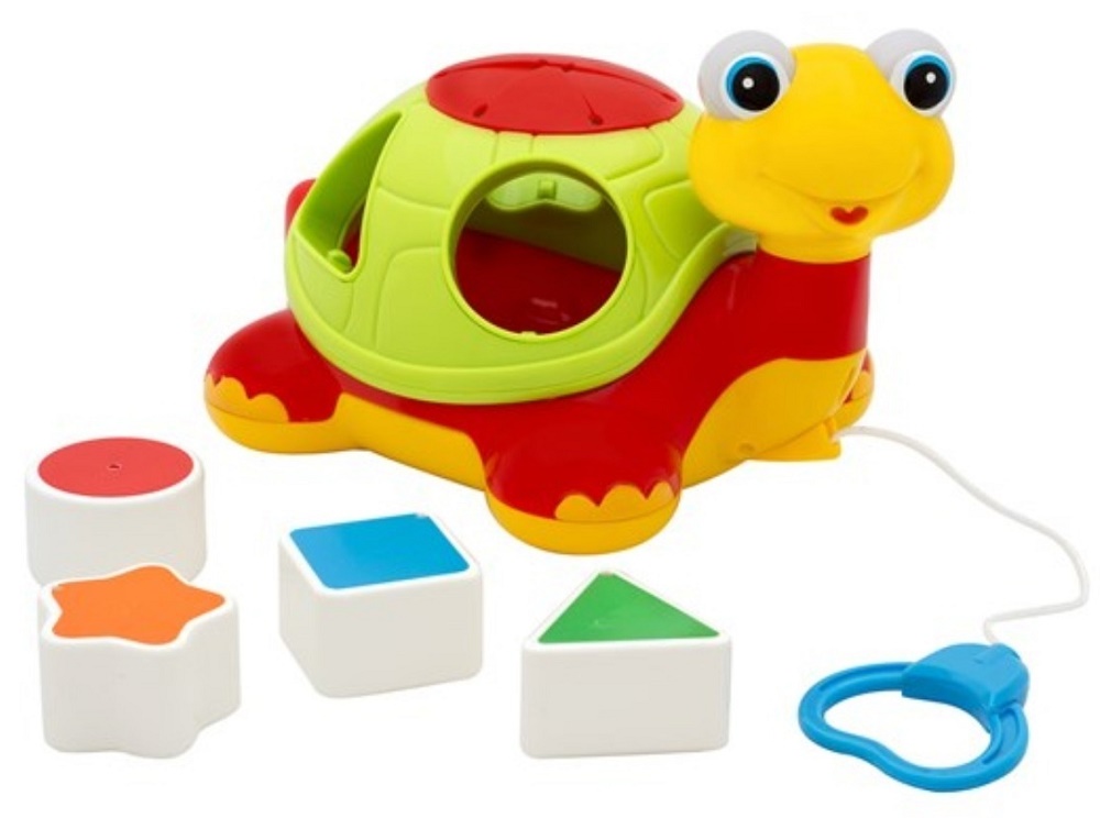 KIDDIELAND LIGHT & SOUND SHAPE SORTING TURTLE