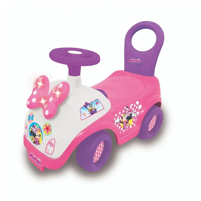 KIDDIELAND LIGHT N SOUND MINNIE ACTIVITY RIDE-ON