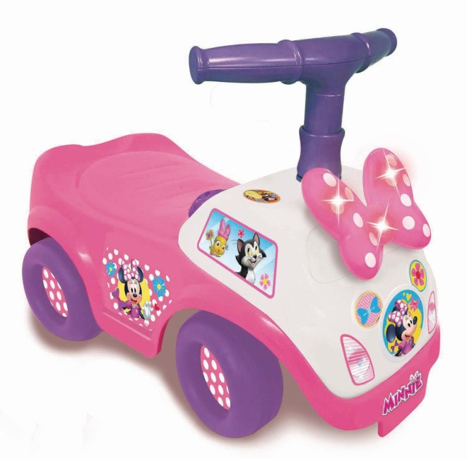KIDDIELAND MINNIE LIGHTS N' SOUNDS ACTIVITY RIDE-ON
