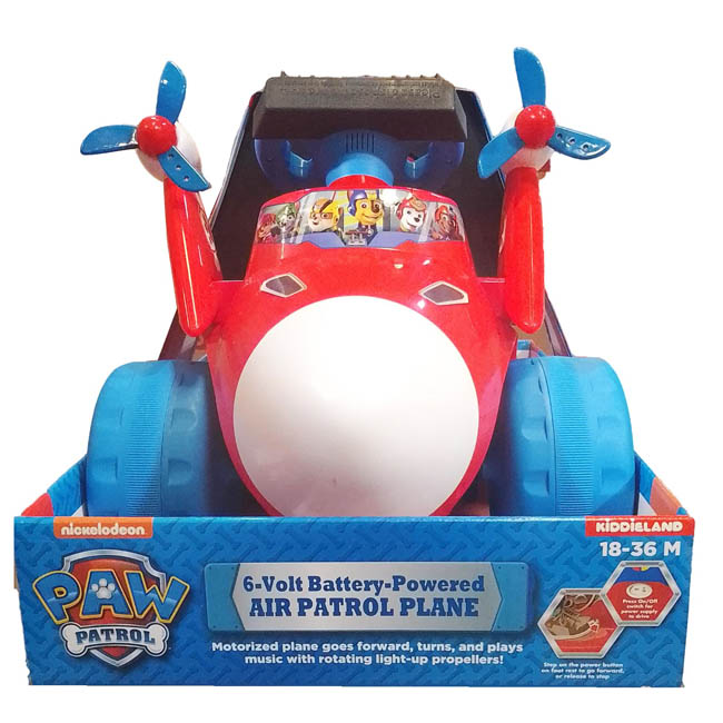 KIDDIELAND 6-VOLT BATTERY POWERED AIR PATROL PLANE