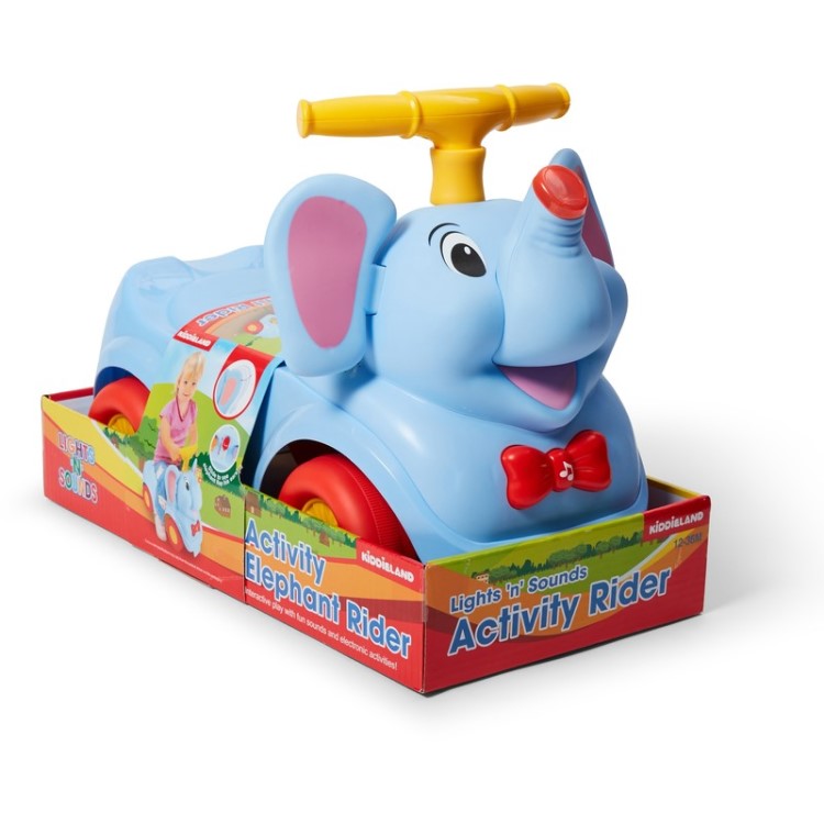 KIDDIELAND LIGHTS 'N' SOUNDS ELEPHANT RIDER