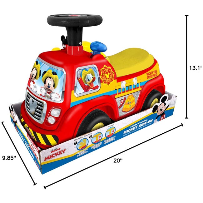 KIDDIELAND MY FIRST MICKEY FIRE TRUCK