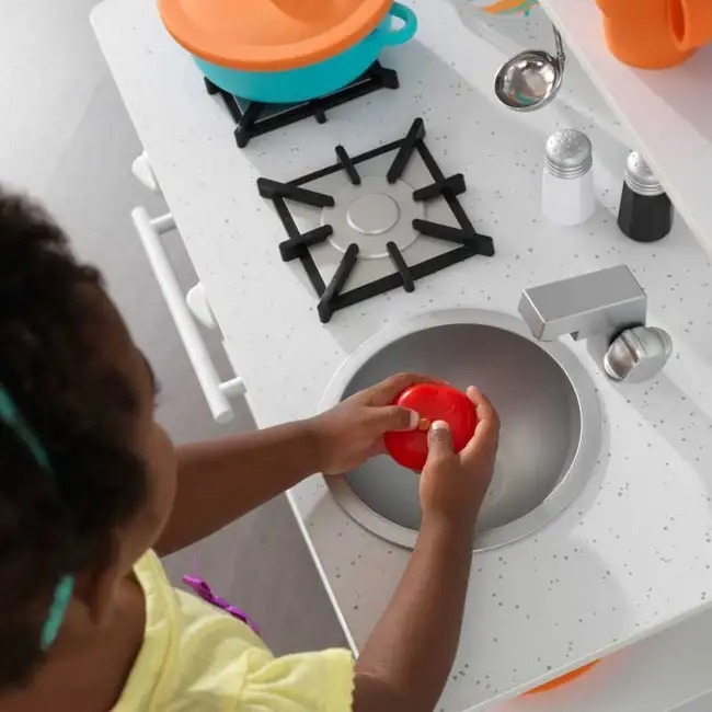 KIDKRAFT ALL TIME PLAY KITCHEN WITH ACCESSORIES