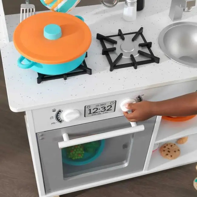 KIDKRAFT ALL TIME PLAY KITCHEN WITH ACCESSORIES