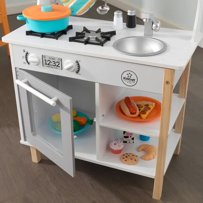 KIDKRAFT ALL TIME PLAY KITCHEN WITH ACCESSORIES