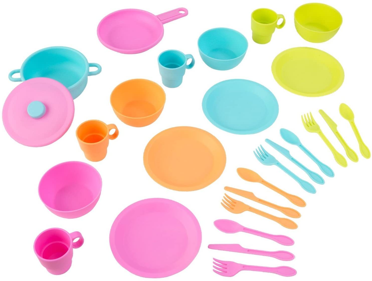 KIDKRAFT 27 PCS BRIGHT COOKWARE SET