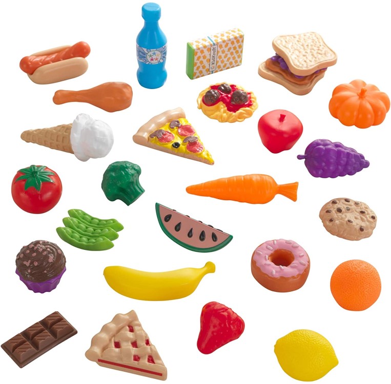 KIDKRAFT 30 PCS PLAY FOOD SET
