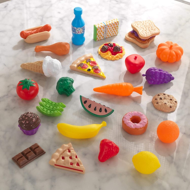 KIDKRAFT 30 PCS PLAY FOOD SET