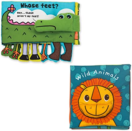 KS KIDS CRINKLING SOFT BOOK ANIMALS