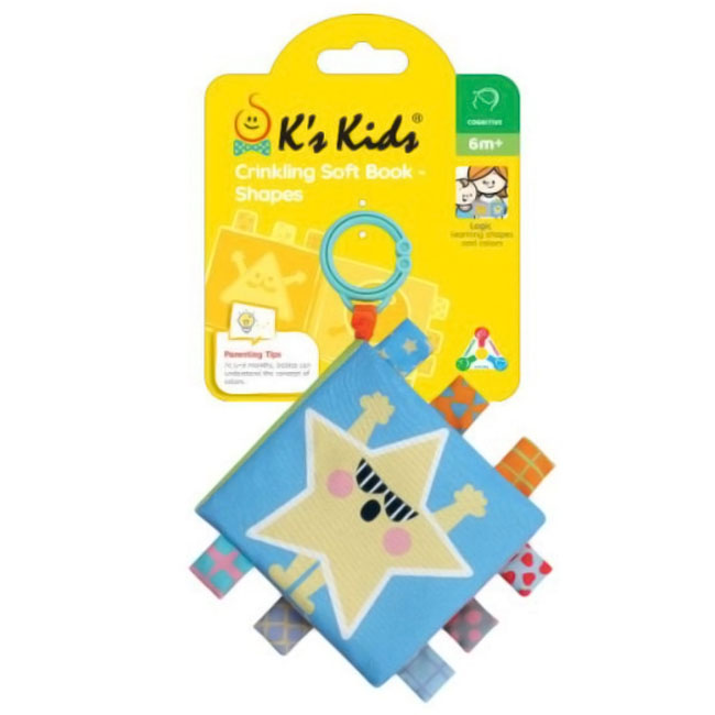 KS KIDS CRINKLING SOFT BOOK SHAPES