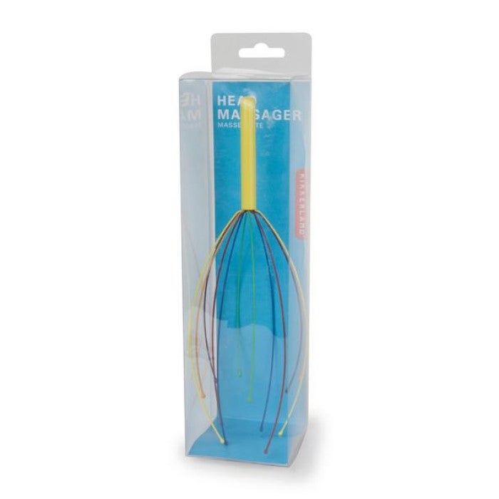 KIKKERLAND HEAD MASSAGER COLORS