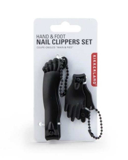KIKKERLAND HAND AND FOOT NAIL CLIPPER BLACK