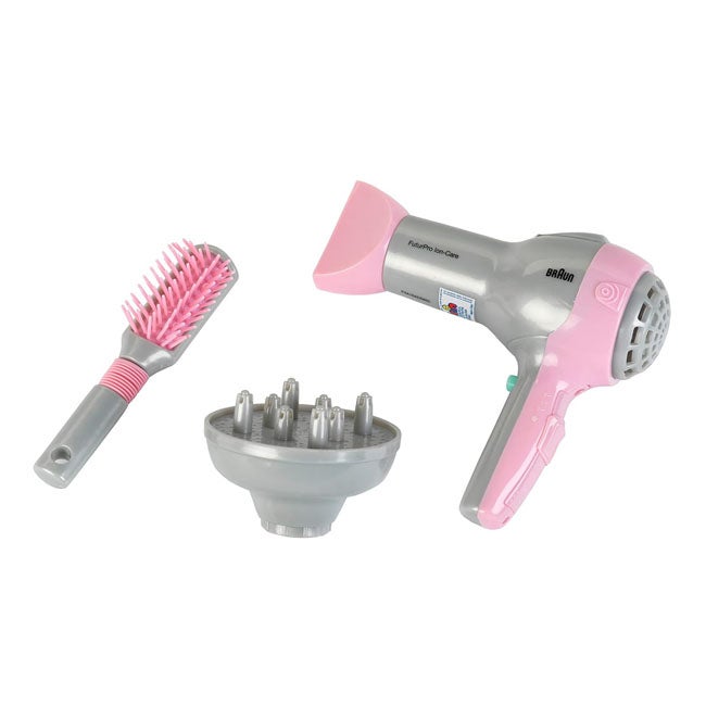 KLEIN BRAUN - HAIRDRYER WITH DIFFUSER AND BRUSH