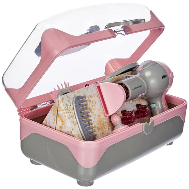 KLEIN BRAUN - HAIRSTYLING CASE WITH HAIRDRYER