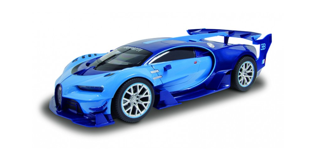 KIDZTECH 1:43 BUGATTI VISION GT REMOTE CONTROL CAR