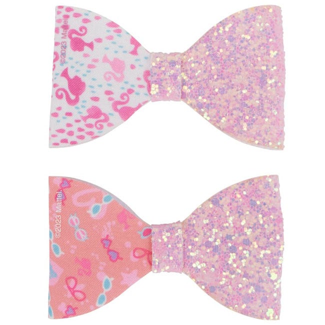 BARBIE BOW CLIPS PACK OF 2