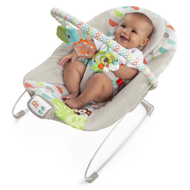 BRIGHT STARTS HAPPY SAFARI BABY BOUNCER
