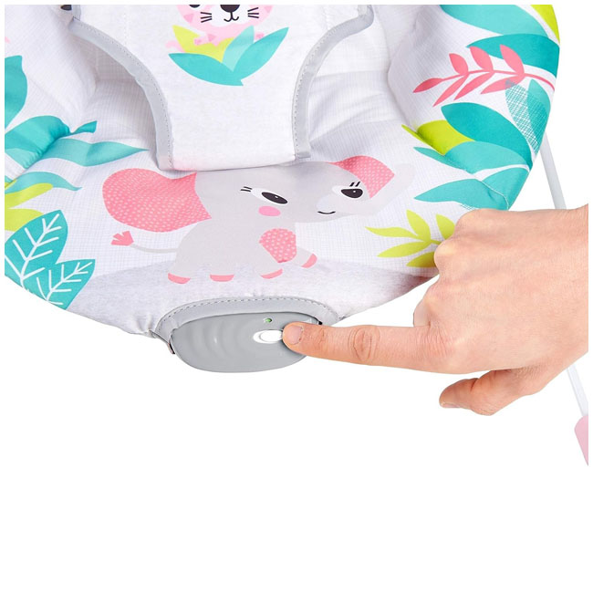 BRIGHT STARTS FLAMINGO VIBES VIBRATING BOUNCER