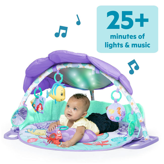 BRIGHT STARTS THE LITTLE MERMAID TWINKLE TROVE MUSIC PLAYGYM