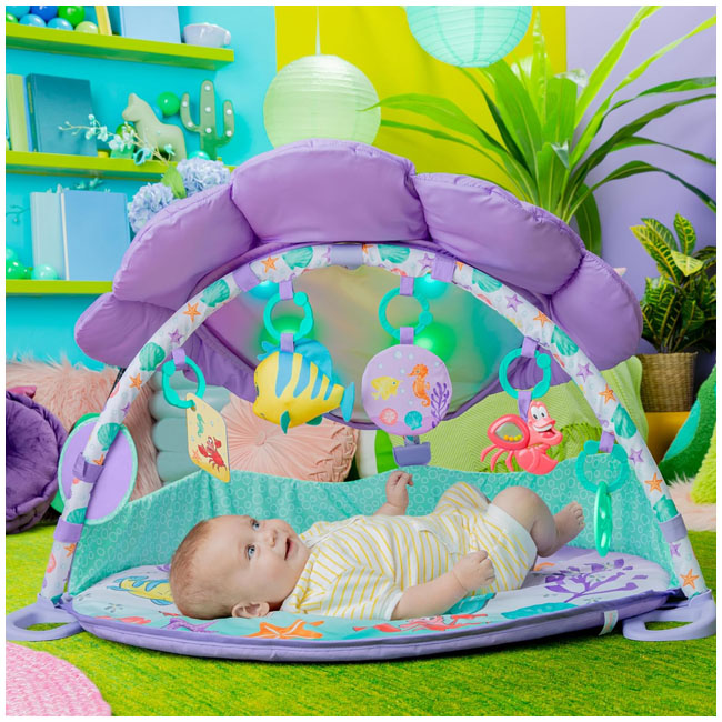 BRIGHT STARTS THE LITTLE MERMAID TWINKLE TROVE MUSIC PLAYGYM