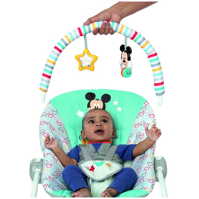 BRIGHT STARTS MICKEY MOUSE INFANT TO TODDLER ROCKER