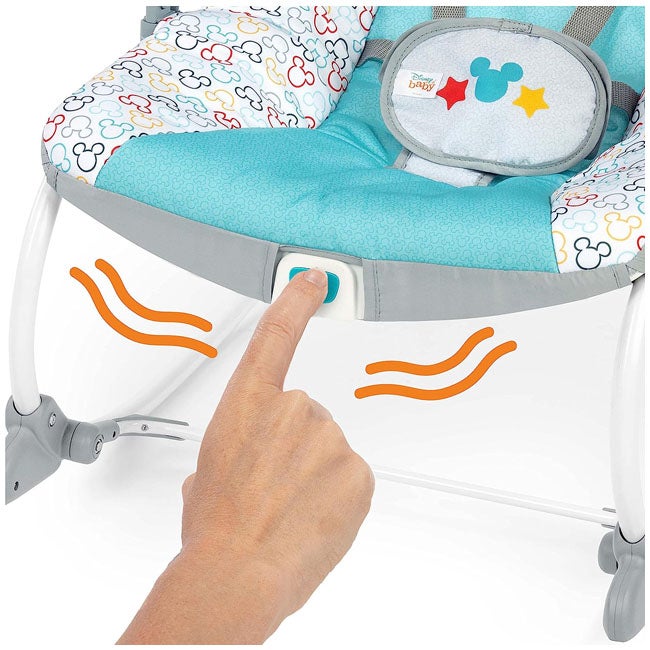 BRIGHT STARTS MICKEY MOUSE INFANT TO TODDLER ROCKER