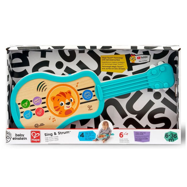 BABY EINSTEIN BY HAPE SING AND STRUM MAGIC TOUCH UKULELE