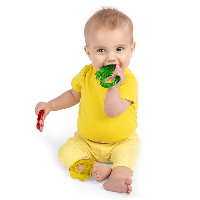 BRIGHT STARTS JUICY CHEWS 3-PACK TEXTURED TEETHERS