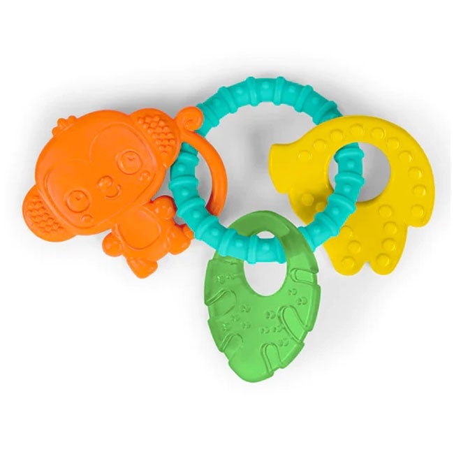 BRIGHT STARTS TROPICAL CHEWS TEETHING RINGS