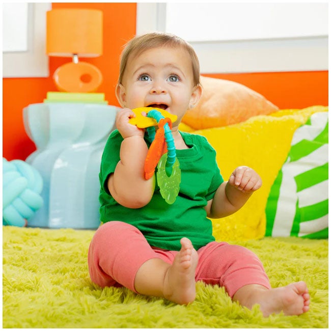 BRIGHT STARTS TROPICAL CHEWS TEETHING RINGS