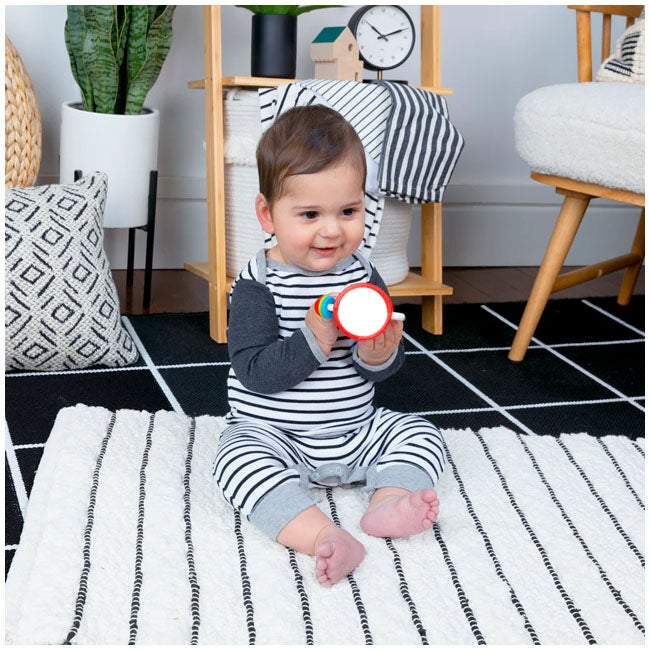 BABY EINSTEIN CALS SENSORY SHAKE UP ACTIVITY RATTLE