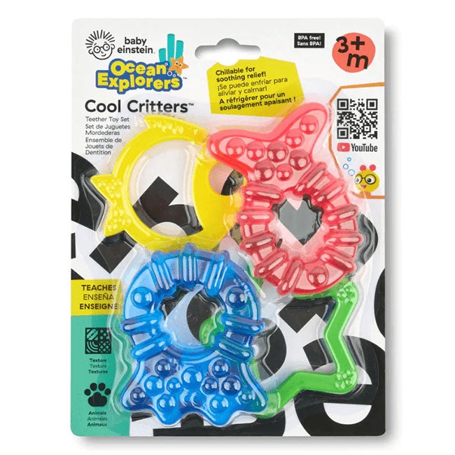 BABY EINSTEIN OCEAN EXPLORERS COOL CRITTERS TEETHER TOY