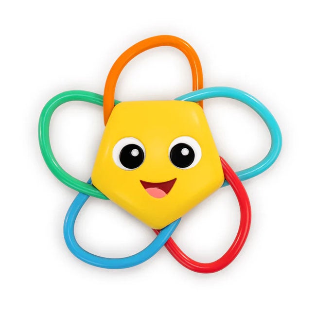 BABY EINSTEIN SOOTHING STAR TEETHER AND RATTLE TOY