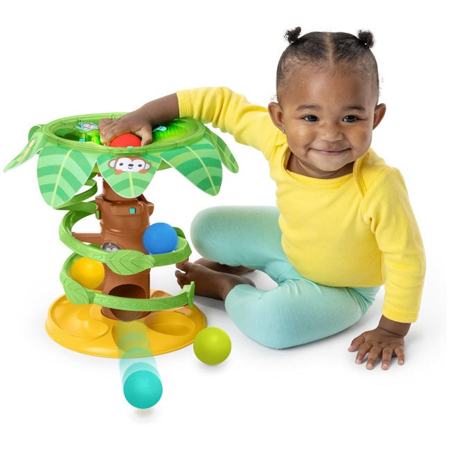 BRIGHT STARTS TROPICAL TWIRL BALL PLAY TOY