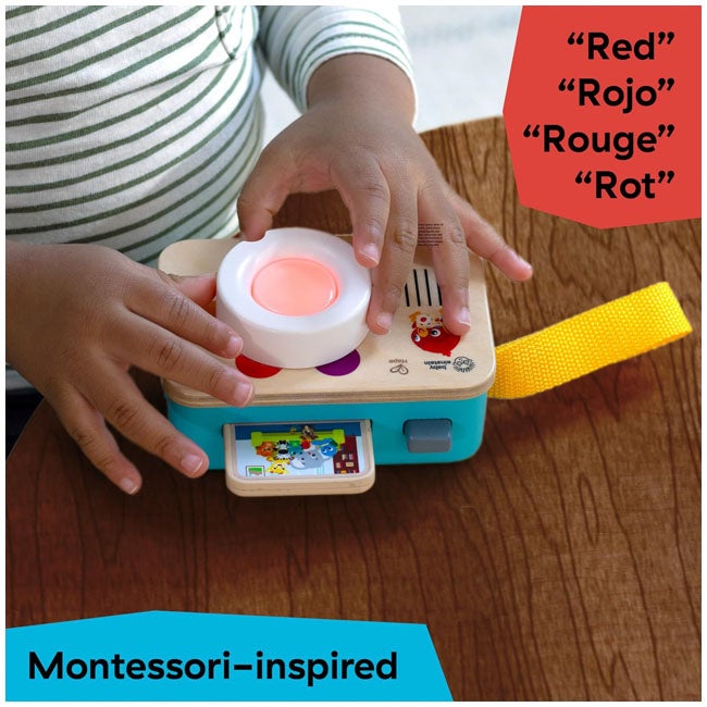 BABY EINSTEIN BY HAPE LEARNING LENS TOY CAMERA