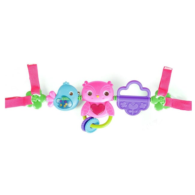BRIGHT STARTS BUSY BIRDIES CARRIER TOY BAR