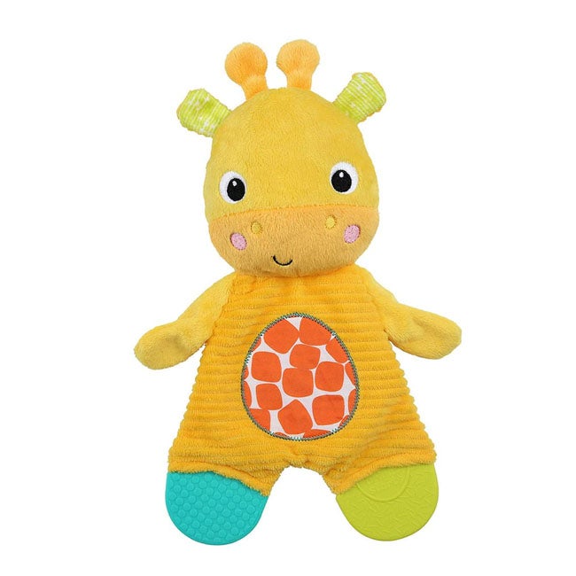 BRIGHT STARTS SNUGGLE AND TEETHE PLUSH TOY