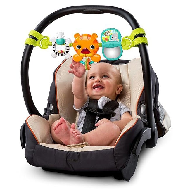 BRIGHT STARTS TAKE ALONG CARRIER ACTIVITY TOY BAR
